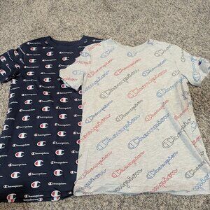 2 Large boys Champion t shirts